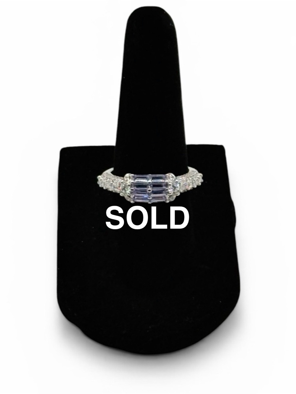 Bomb Party Ultra Rare Unicorn "The Showstopper" LB Light Tanzanite .925 SS Sz 6
